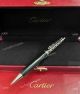 High Quality Replica Cartier Santos de Rollerball Pen Green and Silver (2)_th.jpg